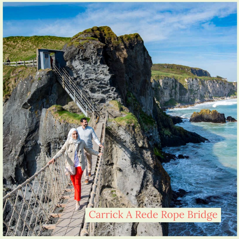 Giants Causeway, Carrick-A-Rede Rope Bridge and Belfast Private